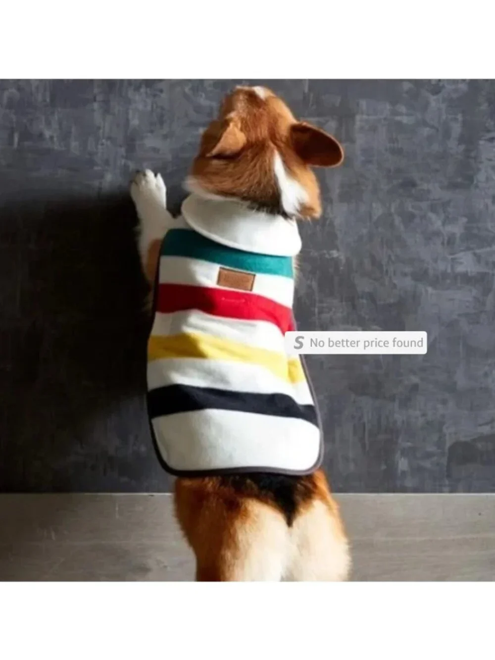 Pendleton Glacier National Parks Collection Dog Quilted Fleece Coat Sz Small